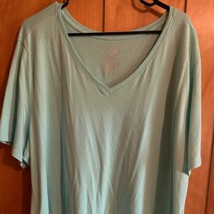 Mint colored t-shirt that’s new w/out tag.